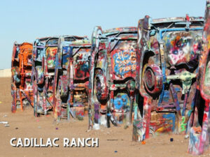 Snapping a selfie at the Cadillac Ranch is probably at the top of the list of the most iconic things to do in Amarillo!