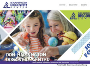 The Don Harrington Discovery Center is a great place for kids and has plenty of awesome things to do in Amarillo!