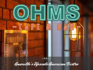 One of the top restaurants in Amarillo is OHMS Café.